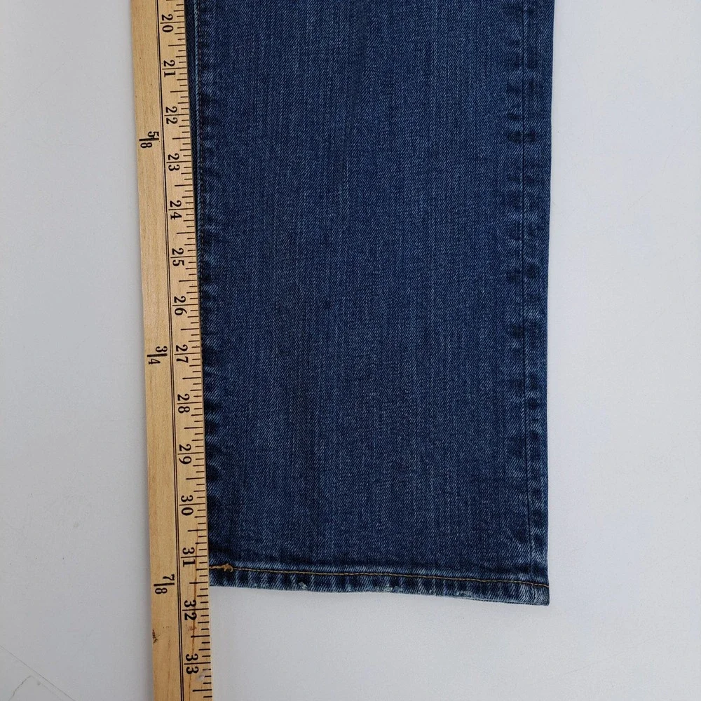 Polo Ralph Lauren Sullivan Slim Jeans Mens 38x32 Cotton Blue Faded Button Fly